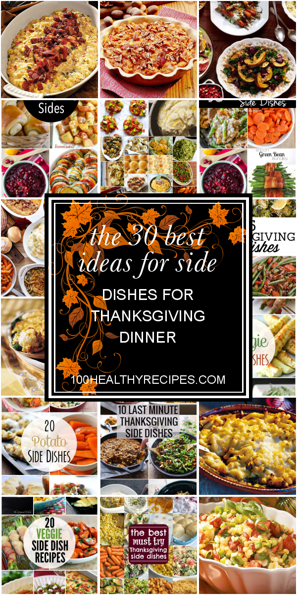 The 30 Best Ideas For Side Dishes For Thanksgiving Dinner – Best Diet ...